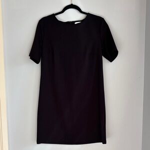 Old Navy Black Mini Dress with Short Sleeves